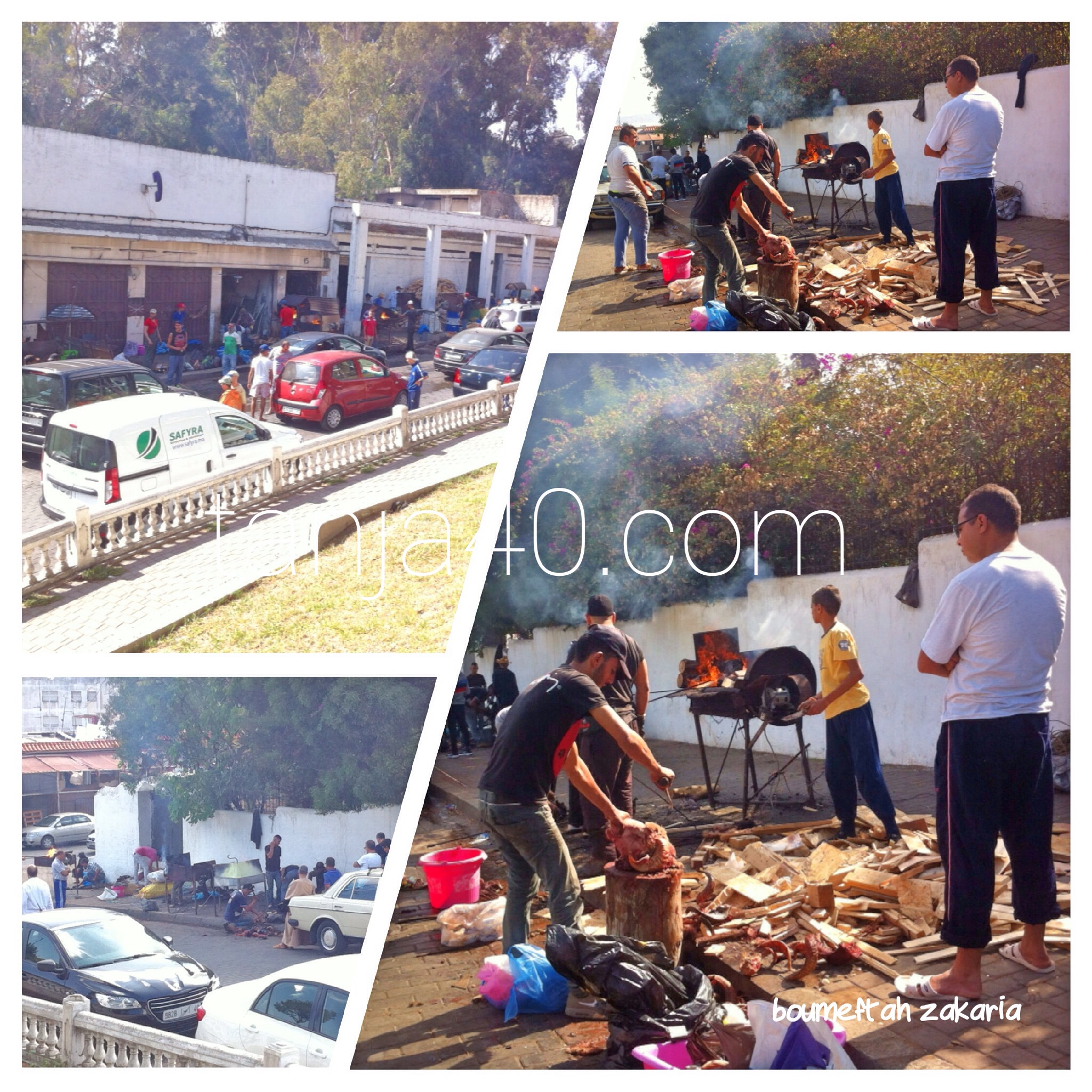 بالصور: إرتفاع ثمن تشويط رأس الأُضحية ليتجاوز 40 درهم للرأس