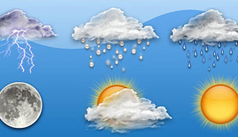 أحوال الطقس ليومه الأربعاء 