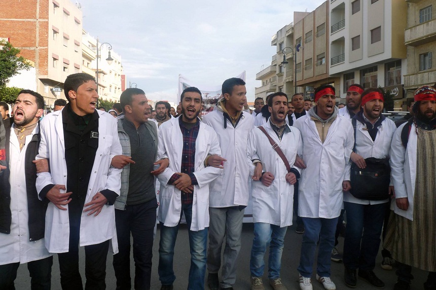 الرباط : إغناءات في صفوف أساتذة  الزنزانة 9 المحتجين !؟