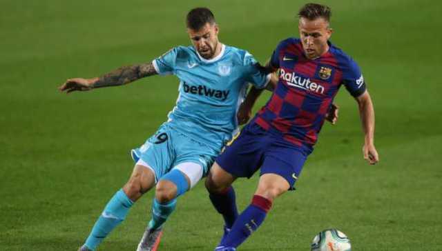 برشلونة تتطلع لاحتلال الصدارة في الدوري الإسباني لكرة القدم  !