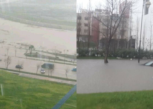 تعليق الدراسة بمدينة تطوان بسبب سوء الأحوال الجوية