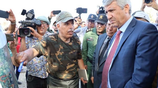 وزير الفلاحة يتفقد المناطق المنكوبة بإقليم العرائش جراء الحرائق 