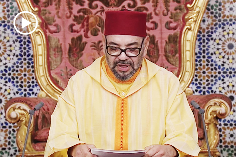 خطاب الملك محمد السادس تضمن رسائل موجهة لفرنسا !