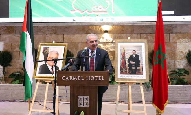  رئيس الوزراء الفلسطيني : خطاب العرش يؤكد العلاقات المتميزة بين المغرب وفلسطين
