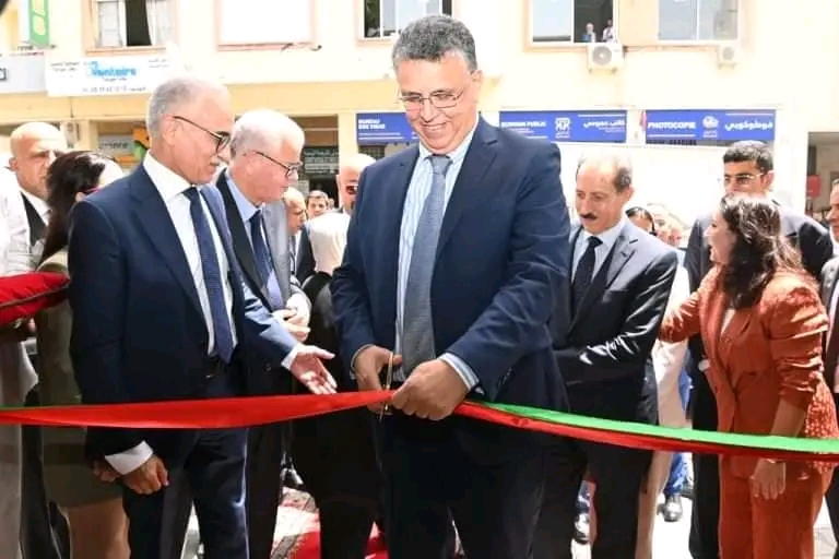 طنجة : وزير العدل يشرف على تنصيب الأستاذ محمد الملجاوي رئيسا أولا لمحكمة الاستئناف التجارية بطنجة، والأستاذة خديجة بلكوشي وكيلة عامة بها.