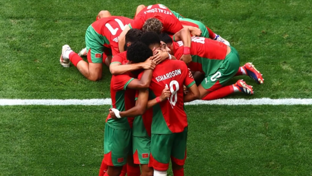 المغرب يتأهل إلى نصف نهائي الأولمبياد للمرة الأولى في تاريخه !