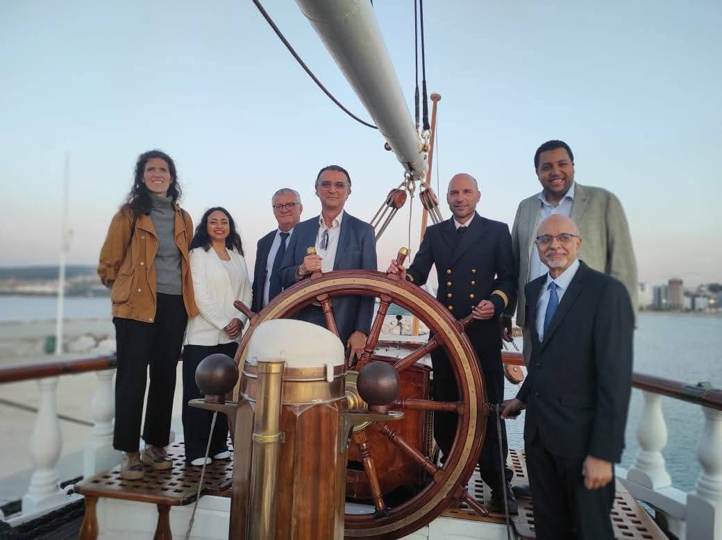 السفينة الشراعية Belem تخل بميناء طنجة المدينة الترفيهي!