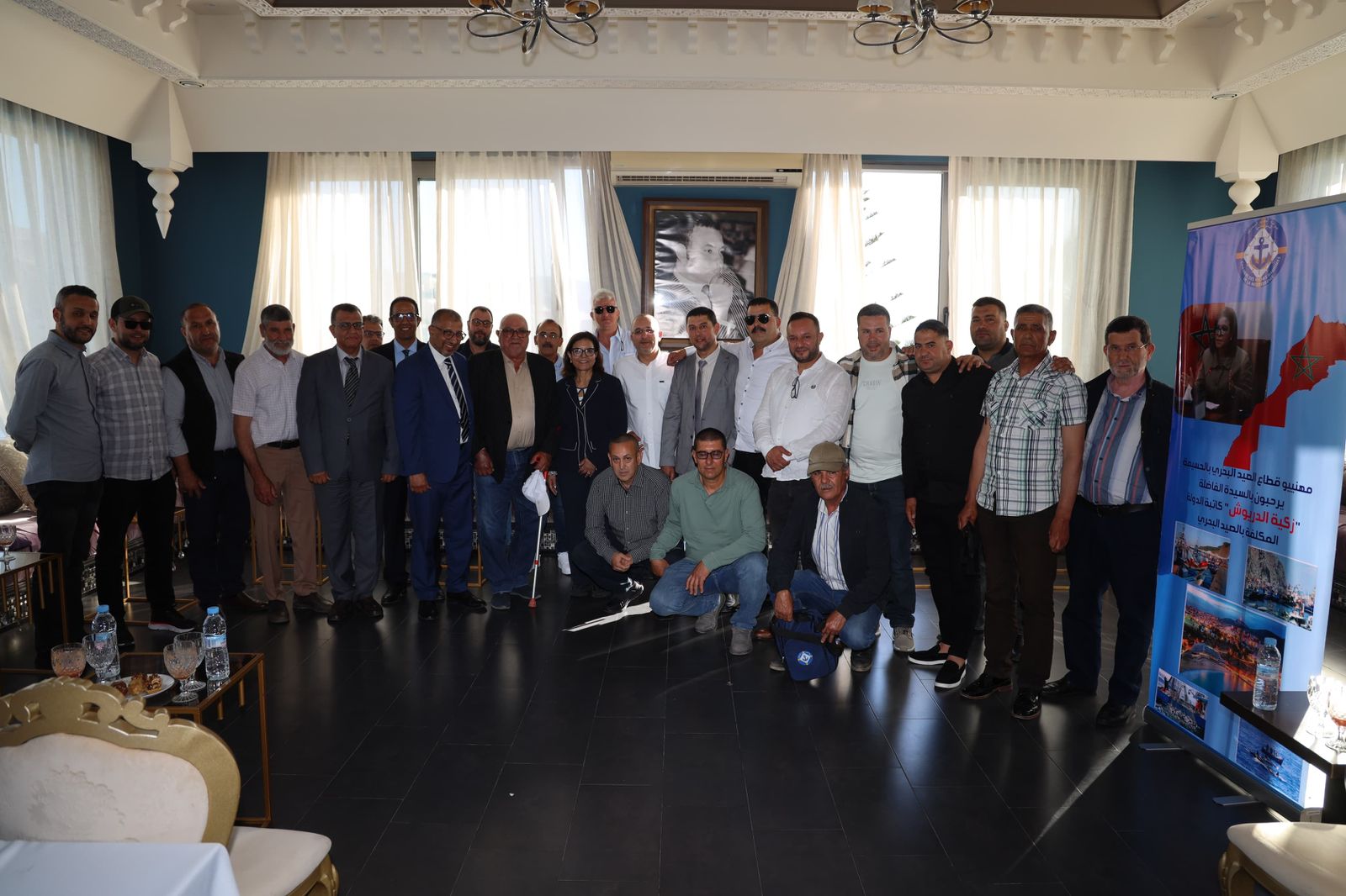 الحسيمة: كاتبة الدولة زكية الدرويش المكلفة بالصيد البحري في لقاء تواصلي مع مهنيي القطاع 