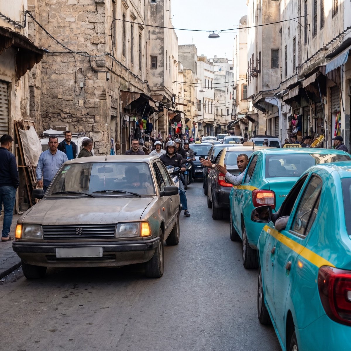 دقيقتان تشلّان طنجة.. سيارة في 'الوضع الثاني' تُعطّل مدينة كاملة !!